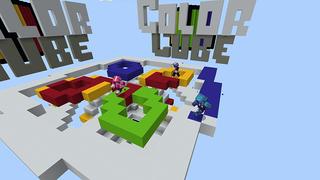 Screenshot of the Minecraft Bedrock Marketplace product Color Cube created by Pathway Studios.
