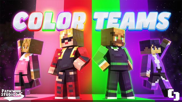 Thumbnail of the Minecraft Bedrock Marketplace product Color Teams created by Pathway Studios.