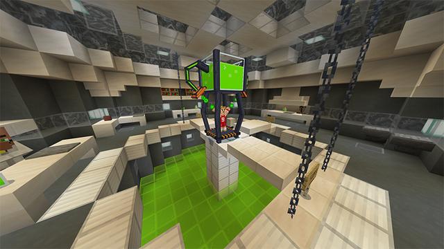 Screenshot of the Minecraft Bedrock Marketplace product Coloring Skyblock created by Pathway Studios.