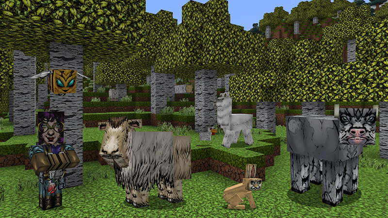 Screenshot of the Minecraft Bedrock Marketplace product ComicVerse created by Pathway Studios.