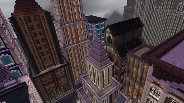 Screenshot of the Minecraft Bedrock Marketplace product ComicVerse created by Pathway Studios.