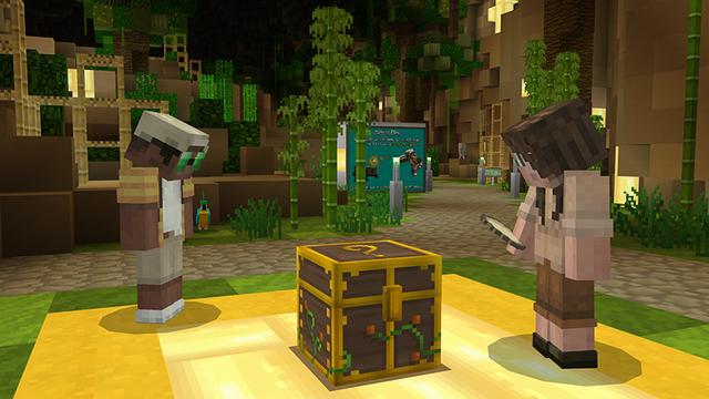 Screenshot of the Minecraft Bedrock Marketplace product Craftmons created by Pathway Studios.