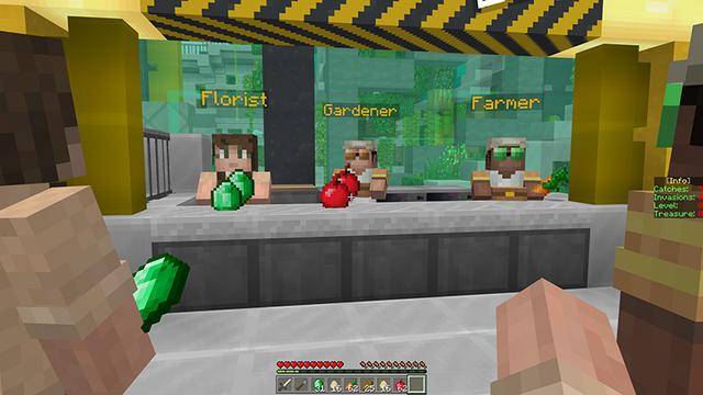 Screenshot of the Minecraft Bedrock Marketplace product Craftmons created by Pathway Studios.