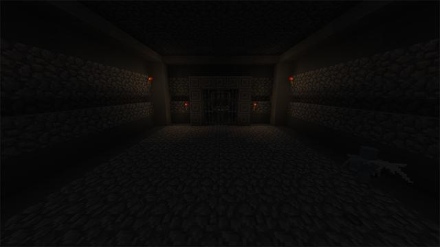 Screenshot of the Minecraft Bedrock Marketplace product Crashed: Moon created by Pathway Studios.