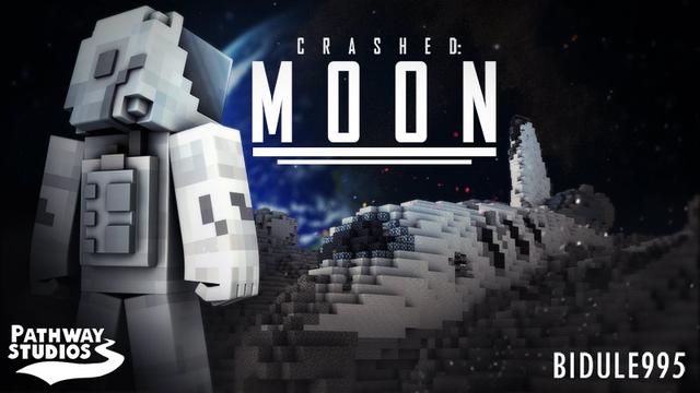 Thumbnail of the Minecraft Bedrock Marketplace product Crashed: Moon created by Pathway Studios.