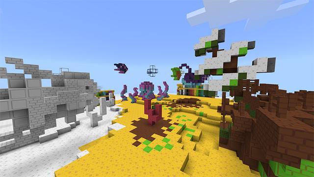 Screenshot of the Minecraft Bedrock Marketplace product Crazy Crayons Coloring Book created by Pathway Studios.
