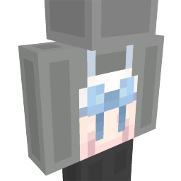 Thumbnail of the Minecraft Bedrock Marketplace product Creamy Blue Bow Tank Top created by Pathway Studios.