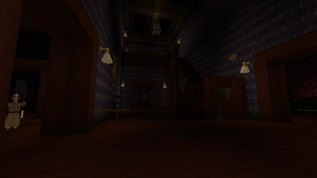 Screenshot of the Minecraft Bedrock Marketplace product Creepy Doll created by Pathway Studios.