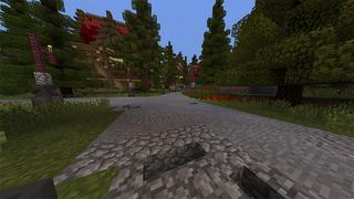 Screenshot of the Minecraft Bedrock Marketplace product Crimson Keep created by Pathway Studios.