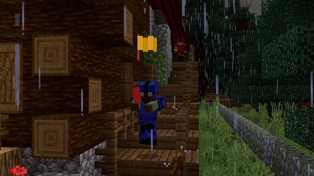 Screenshot of the Minecraft Bedrock Marketplace product CTF at Sequoia Camp created by Pathway Studios.