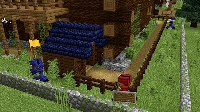 Screenshot of the Minecraft Bedrock Marketplace product CTF at Sequoia Camp created by Pathway Studios.