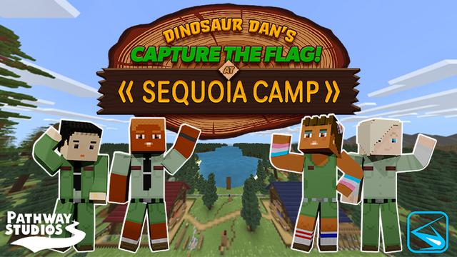 Thumbnail of the Minecraft Bedrock Marketplace product CTF at Sequoia Camp created by Pathway Studios.