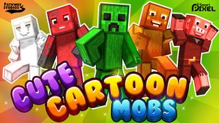 Thumbnail of the Minecraft Bedrock Marketplace product Cute Cartoon Mobs created by Pathway Studios.