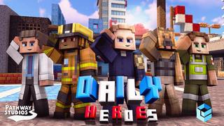 Thumbnail of the Minecraft Bedrock Marketplace product Daily Heroes created by Pathway Studios.