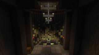Screenshot of the Minecraft Bedrock Marketplace product Demonic Hand created by Pathway Studios.