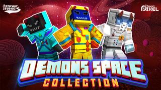 Thumbnail of the Minecraft Bedrock Marketplace product Demons Space Collection created by Pathway Studios.