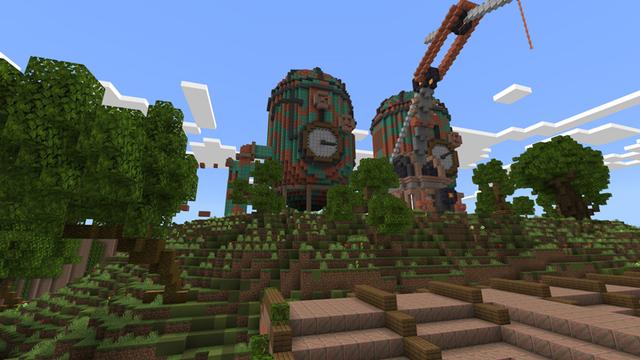 Screenshot of the Minecraft Bedrock Marketplace product Dieselpunk created by Pathway Studios.