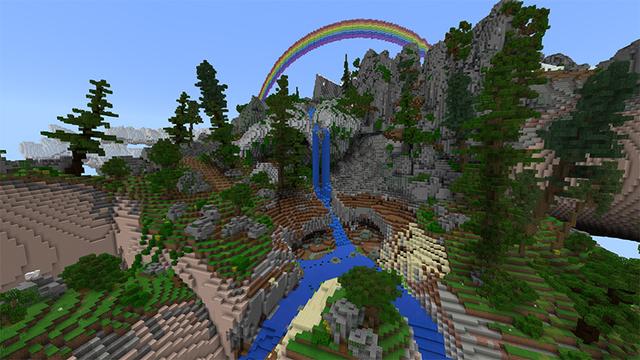 Screenshot of the Minecraft Bedrock Marketplace product Divine Hand created by Pathway Studios.