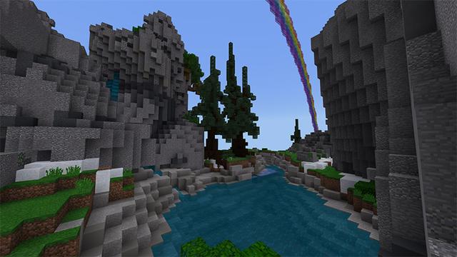 Screenshot of the Minecraft Bedrock Marketplace product Divine Hand created by Pathway Studios.