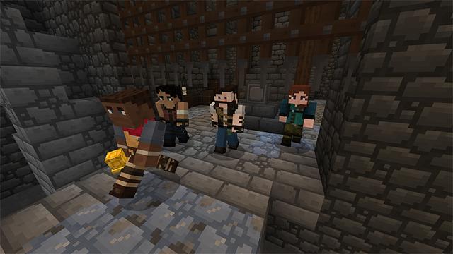 Screenshot of the Minecraft Bedrock Marketplace product Don't Stop Running created by Pathway Studios.