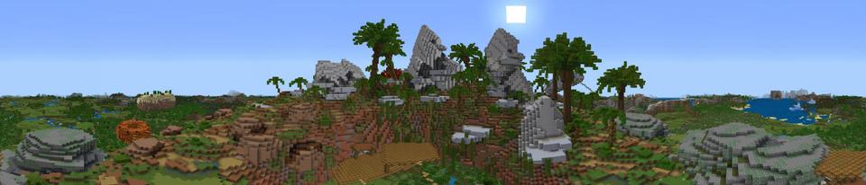 Panorama of the Minecraft Bedrock Marketplace product Donuts created by Pathway Studios.