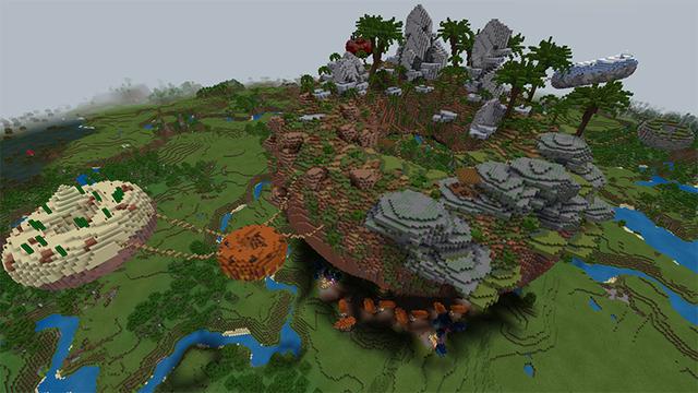 Screenshot of the Minecraft Bedrock Marketplace product Donuts created by Pathway Studios.