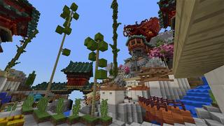 Screenshot of the Minecraft Bedrock Marketplace product Dragon's Shadow created by Pathway Studios.