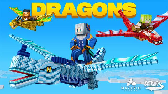 Thumbnail of the Minecraft Bedrock Marketplace product Dragons created by Pathway Studios.