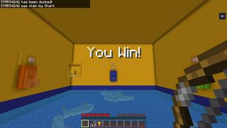 Screenshot of the Minecraft Bedrock Marketplace product Dunk Tank created by Pathway Studios.