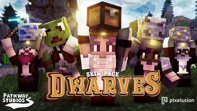 Thumbnail of the Minecraft Bedrock Marketplace product Dwarves Skin Pack created by Pathway Studios.