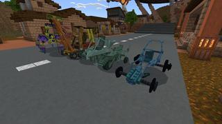 Screenshot of the Minecraft Bedrock Marketplace product Dystopian Drive created by Pathway Studios.