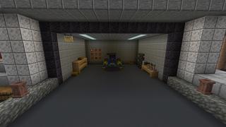 Screenshot of the Minecraft Bedrock Marketplace product Dystopian Drive created by Pathway Studios.