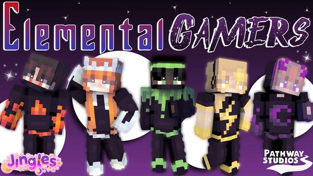 Thumbnail of the Minecraft Bedrock Marketplace product Elemental Gamers created by Pathway Studios.