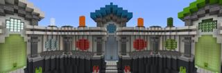 Panorama of the Minecraft Bedrock Marketplace product Elemental Games created by Pathway Studios.