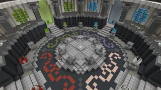 Screenshot of the Minecraft Bedrock Marketplace product Elemental Games created by Pathway Studios.