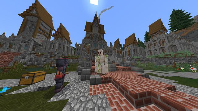 Screenshot of the Minecraft Bedrock Marketplace product Empires created by Pathway Studios.