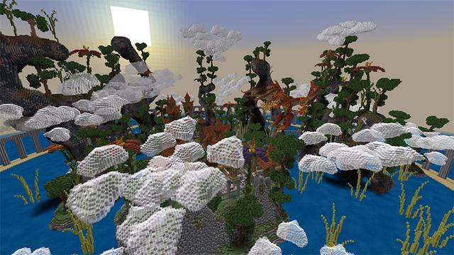 Screenshot of the Minecraft Bedrock Marketplace product Enchanted created by Pathway Studios.