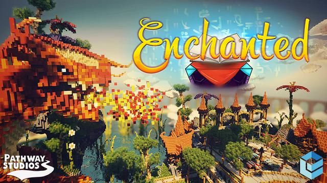 Thumbnail of the Minecraft Bedrock Marketplace product Enchanted created by Pathway Studios.