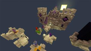 Screenshot of the Minecraft Bedrock Marketplace product Ender Wars created by Pathway Studios.