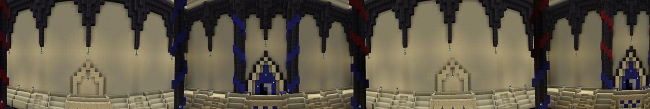 Panorama of the Minecraft Bedrock Marketplace product Epic Showdown created by Pathway Studios.
