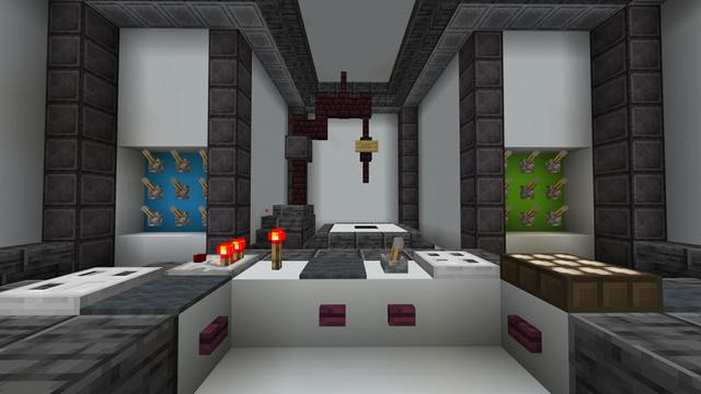 Screenshot of the Minecraft Bedrock Marketplace product Escape Room: Mountain Cabin created by Pathway Studios.
