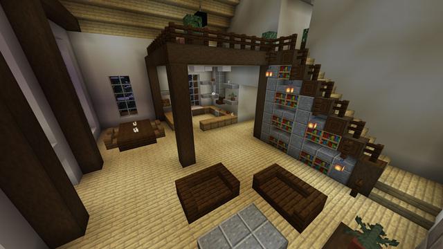 Screenshot of the Minecraft Bedrock Marketplace product Escape Room: Mountain Cabin created by Pathway Studios.