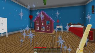 Screenshot of the Minecraft Bedrock Marketplace product Escape the Dollhouse created by Pathway Studios.