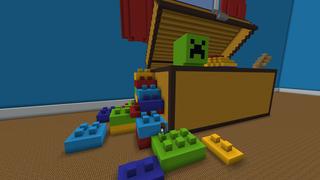 Screenshot of the Minecraft Bedrock Marketplace product Escape the Dollhouse created by Pathway Studios.