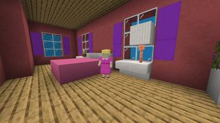 Screenshot of the Minecraft Bedrock Marketplace product Escape the Dollhouse created by Pathway Studios.