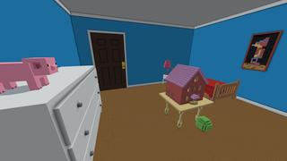 Screenshot of the Minecraft Bedrock Marketplace product Escape the Dollhouse created by Pathway Studios.