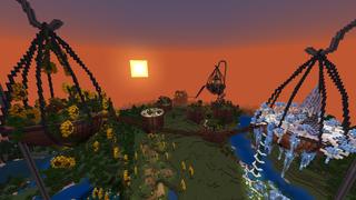 Screenshot of the Minecraft Bedrock Marketplace product Fairy Garden created by Pathway Studios.