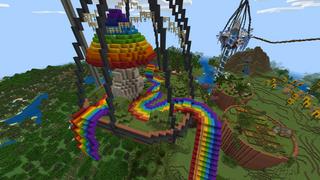 Screenshot of the Minecraft Bedrock Marketplace product Fairy Garden created by Pathway Studios.