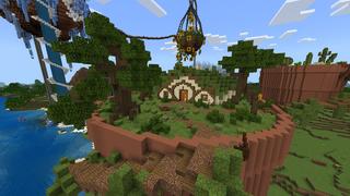 Screenshot of the Minecraft Bedrock Marketplace product Fairy Garden created by Pathway Studios.