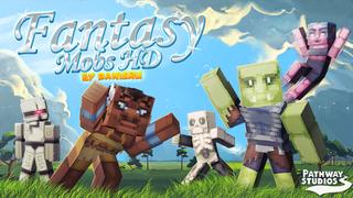 Thumbnail of the Minecraft Bedrock Marketplace product Fantasy Mobs HD created by Pathway Studios.